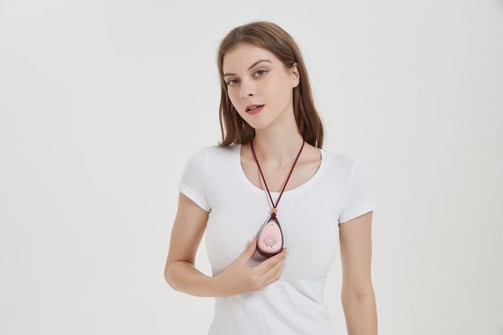 850mAh ABS Αεροιονιστής Μηχανή Φορούμενο καθαριστικό αέρα Σκοτώστε την γύρη Αλλεργιογόνα