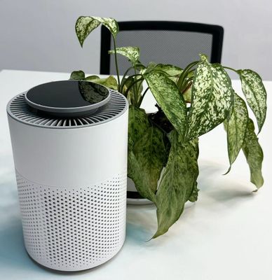 Αθόρυβος καθαριστής αέρα HC10 με 6 βατ κατανάλωση ενέργειας για καπνό καπνού με χρονόμετρο