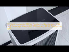 W1200 Εμπορικός καθαριστής απολύμανσης αέρα ESP με κάλυψη 2799 τετραγωνικών μέτρων, φίλτρο ESP που πλένεται και ποσοστό απολύμανσης 99,9%